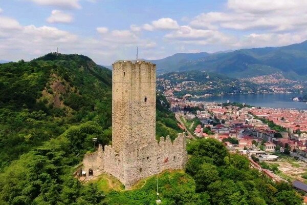 An Exclusive Moment at the Medieval Castle of Castello Baradello 