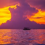 Catch a sunset over Kep Bay