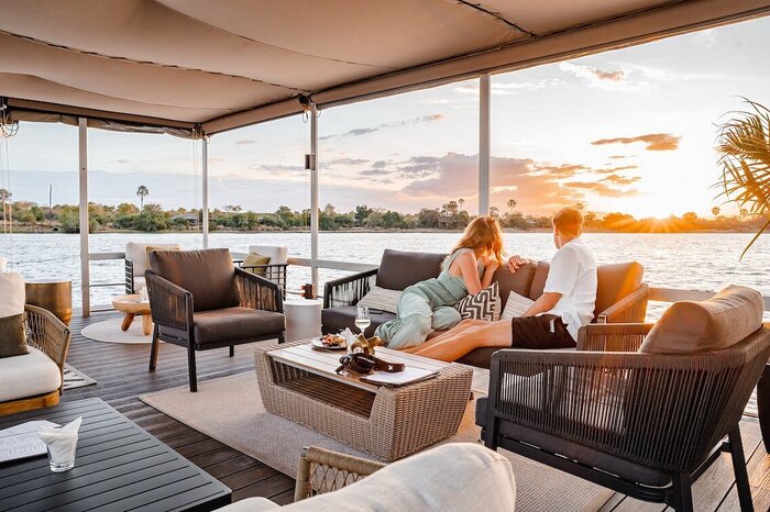 Sunset cruise Zambezi Vista