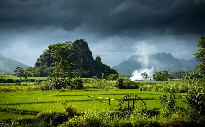 See the slower pace of life in Mai Chau as you bike and raft on an authentic adventure of Vietnam and Cambodia