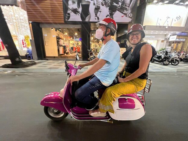 Saigon By Night and Food By Vespa  (Group Tour)