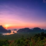 Phang Nga Bay at Samet Nang She Viewpoint