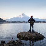 Take in the views of majestic Mount Fuji with an overnight hike