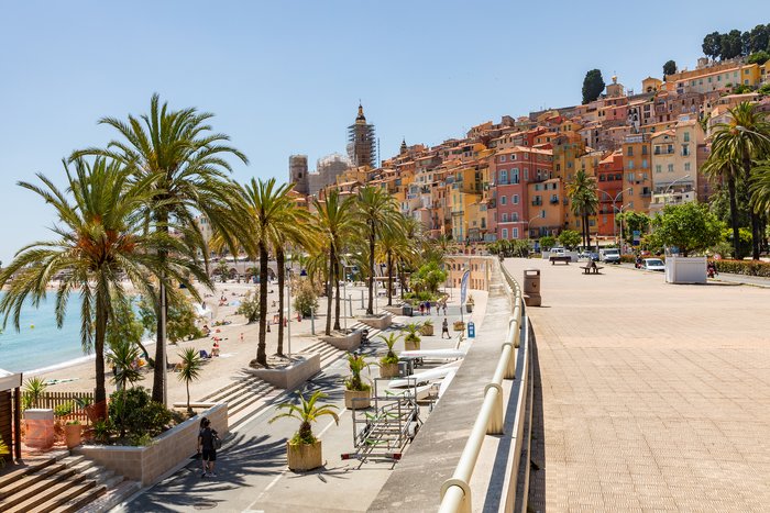 Private Morning in the Pearl of France : Menton
