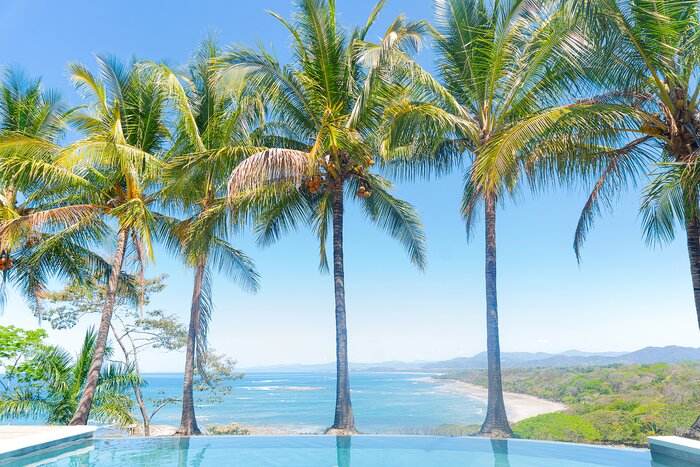Go for a swim with an ocean view in Costa Rica