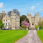 Windsor Castle in the spring