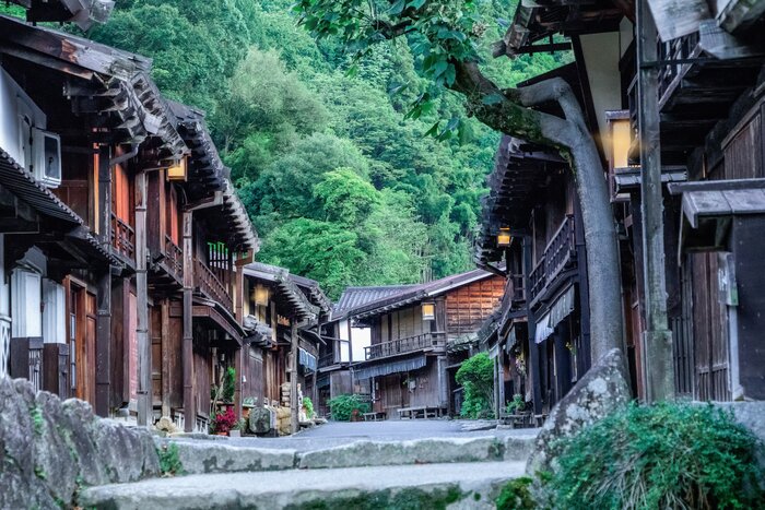 Hike a portion of the 330-mile long Nakasendo Trail, which includes a stop in Narai