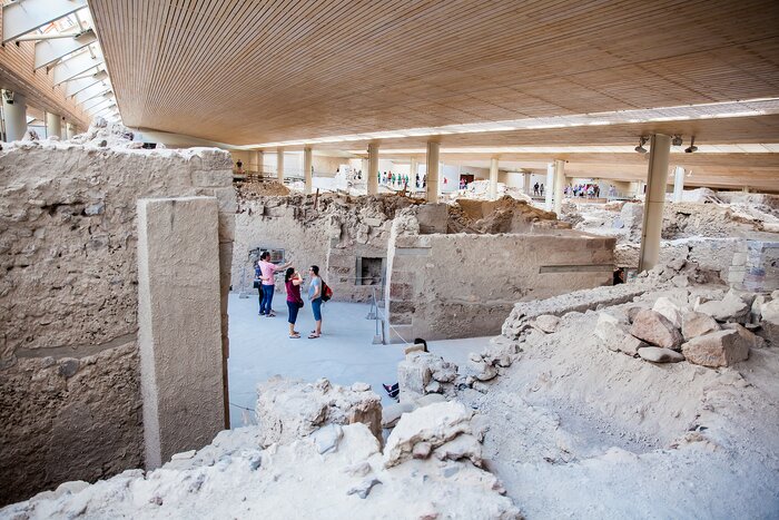 Self-Guided Trip to Akrotiri Archaeological Site