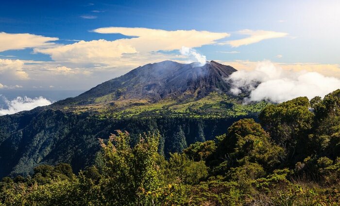 Soak up volcanic landscape views on your journey to Turrialba