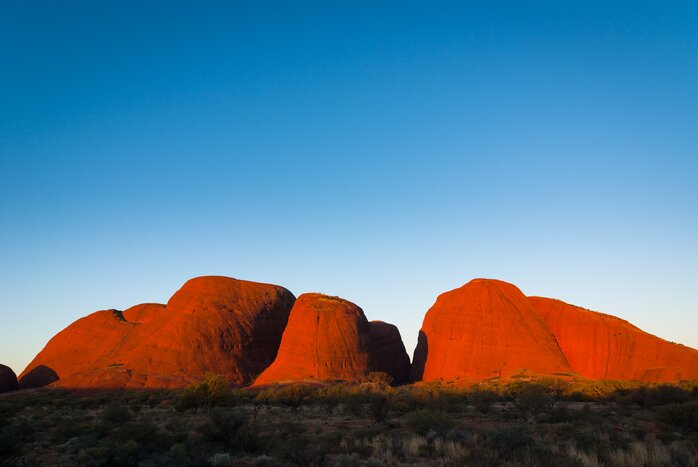 Kata Tjuta at sunset