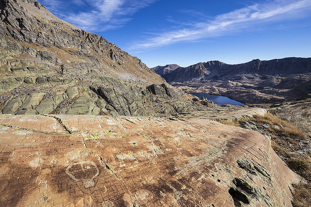 The famous petroglyphs of the Vallée des Merveilles