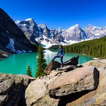 See sights, including Lake Moraine, on your epic Canadian road trip 