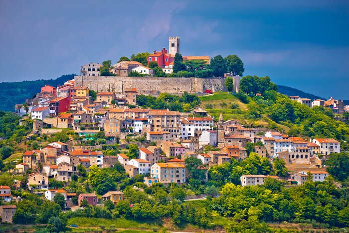 Explore the Croatian gem of Motovun on a one-week trip in the Balkans