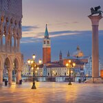 End your trip in Venice, home of Piazza San Marco (St. Mark's Square)