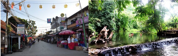 Pai - Sunrise at Yuan Lai View Point - Lod cave - Ja Bo - Kiew Lom