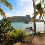Relax in a hammock on Kuata Island