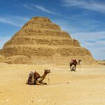 Visit the world's oldest stone pyramid, the Pyramid of Djoser 