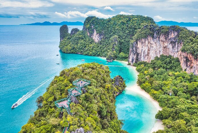 Hong Islands Discovery with Snorkeling by Private Premium Long-tail Boat
