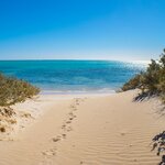 Journey across Australia to the remote Indian Ocean beaches of Cape Range National Park