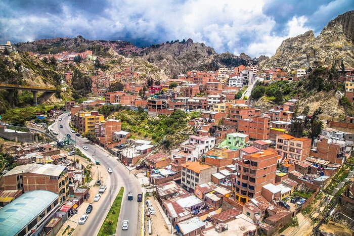 La Paz in Bolivia