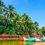 Goa's famous beaches front the warm Arabian Sea