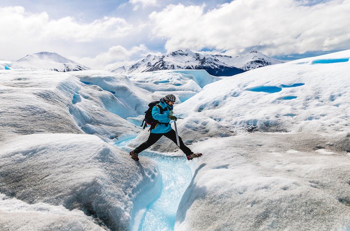 Traversing the ice in Argentine Patagonia