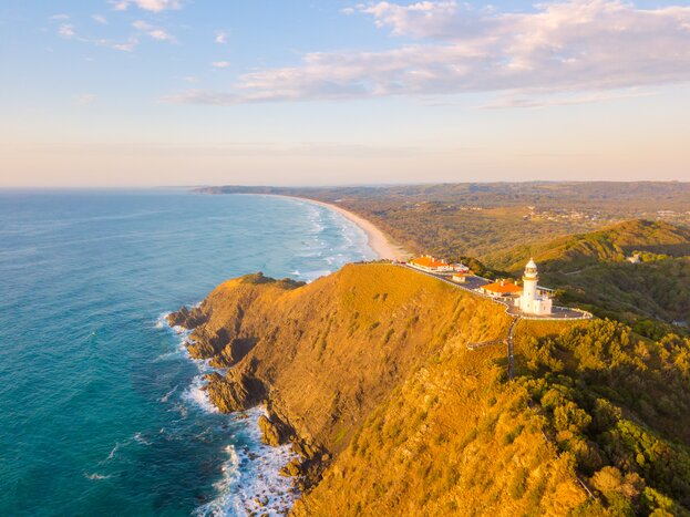 Focus on Australia's east coast to explore laid-back coastal gems like Byron Bay