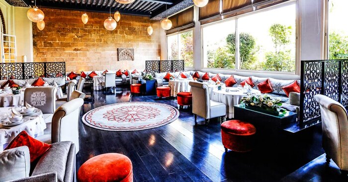 Dinner at Restaurant La Maison Arabe.