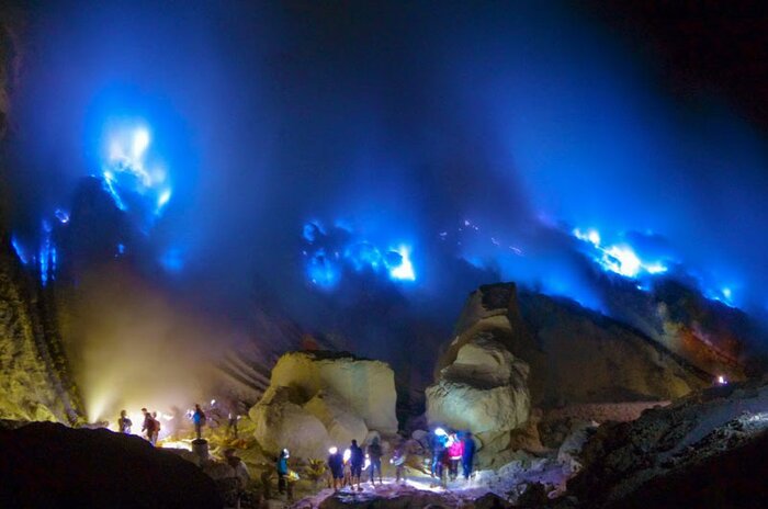 Witness the Blue Flame of Ijen Crater