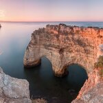 Marinha Beach in the Algarve