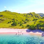 Boat around the pink beaches and islands of Flores during this 13-day tour
