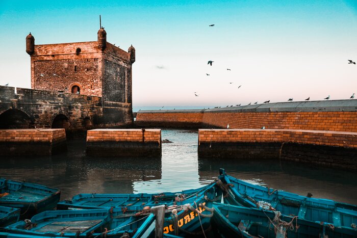 Essaouira's charming waterfront