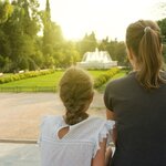 In an Athenian garden