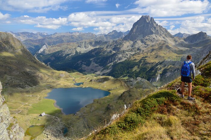 Take a four-day hike in the Pyrenees before heading to the Mediterranean coast