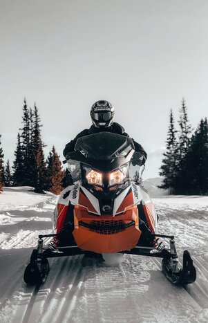 Snowmobile Safari: A Wintry Wilderness Ride (from Kultahippu hotel)