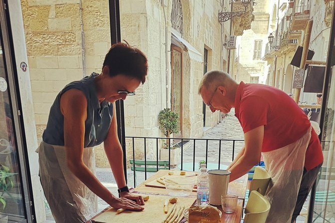 Pasta Cooking Class and Wine Tasting in Lecce