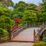 A bridge in the Kyoto Imperial Palace Garden 