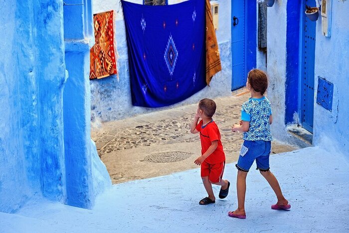 Discover the Blue City of Chefchaouen with the whole family