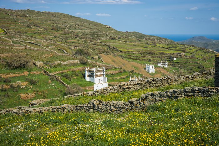 Pigeon houses on Tinos
