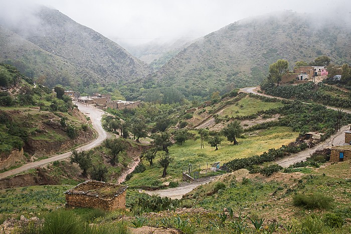 Over the Atlas Mountains to Marrakech