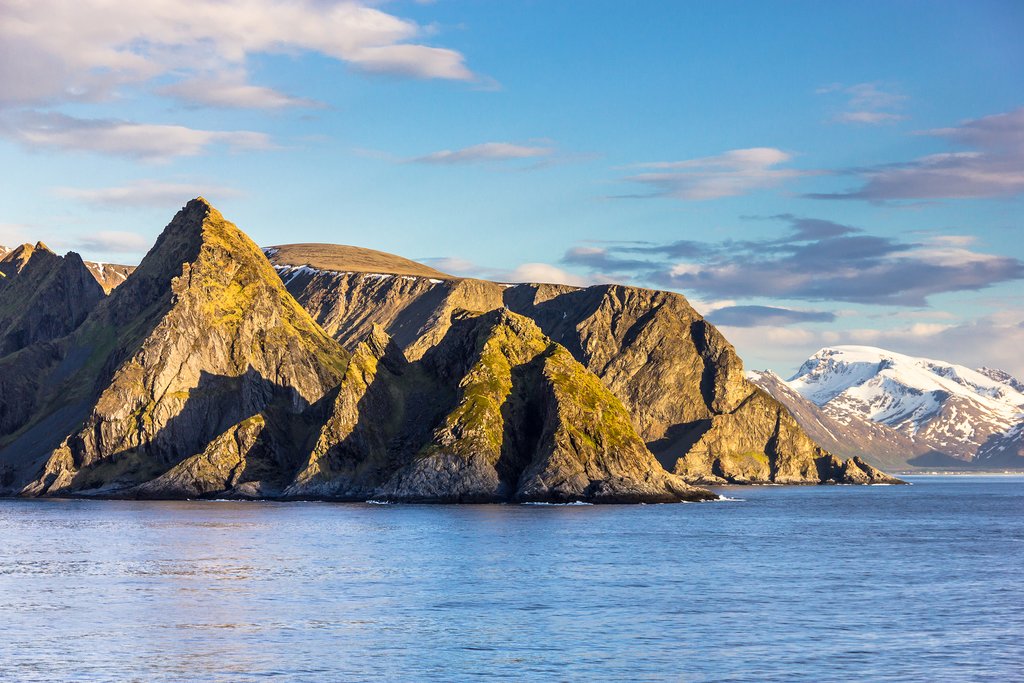 Coastline near Alta on the tip of Northern Norway