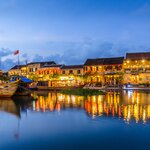 Hoi An lit up at night