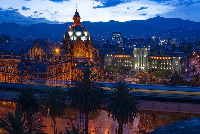 Berrio Park is an urban park located in the heart of Medellín, Colombia's second-largest city