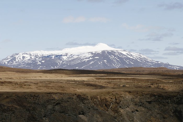 Hekla volcano, near Hella, Iceland