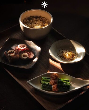 Dining at Michelin-star restaurant - Gia Restaurant 