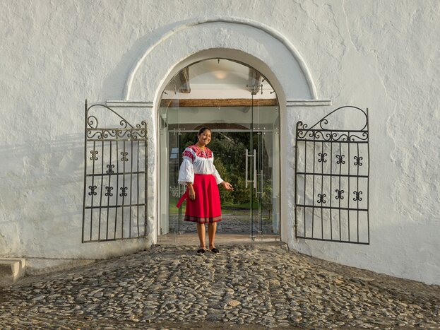 Spend your days exploring and evenings relaxing in the luxurious grounds of your hacienda (photo courtesy of Hacienda Zuleta)