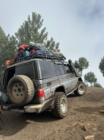 4x4 Acatenango Volcano Camping Tour - Day 1