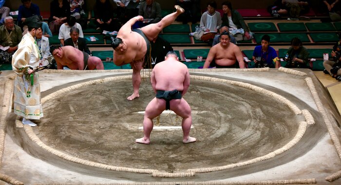 Sumo Morning Practice