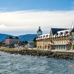 Puerto Natales on the Strait of Magellan in beautiful Chile