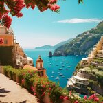 The laid-back beaches on the Amalfi Coast make a wonderful getaway